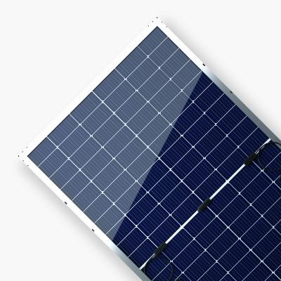  350-380W Marco de aluminio de plata IP68 Tapa baja impermeable Bifacial Solar PV panel