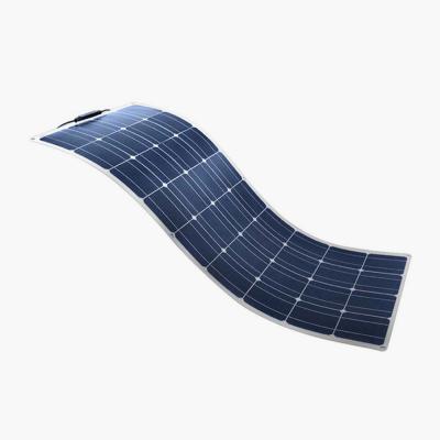 Panel solar mono flexible de clase A, ligero y flexible de 100-260 W, 24 V, 48 V