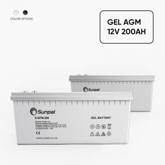 12V 200ah Gel Solar Battery