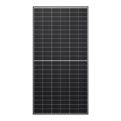 Equipo de panel solar monofacial con marco negro 610W ~ 640W