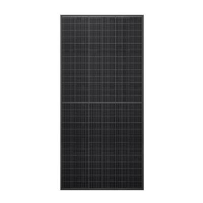 Precio justo para un panel solar de vidrio único totalmente negro de 605-635 W