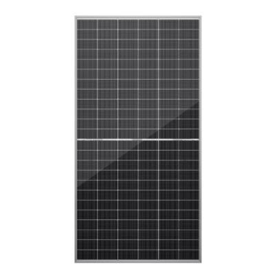 Panel solar monofacial bifacial de media celda HJT 144 580-600W